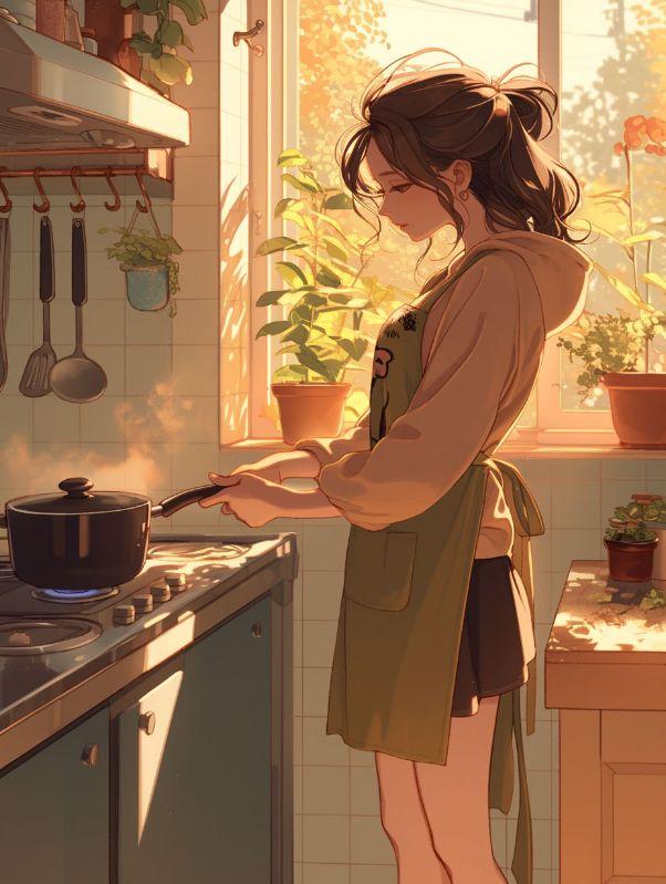 老公和孩子保姆